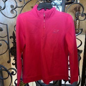 LIMITED EDITION Vineyard Vines Pink 1/4 Zip Down
